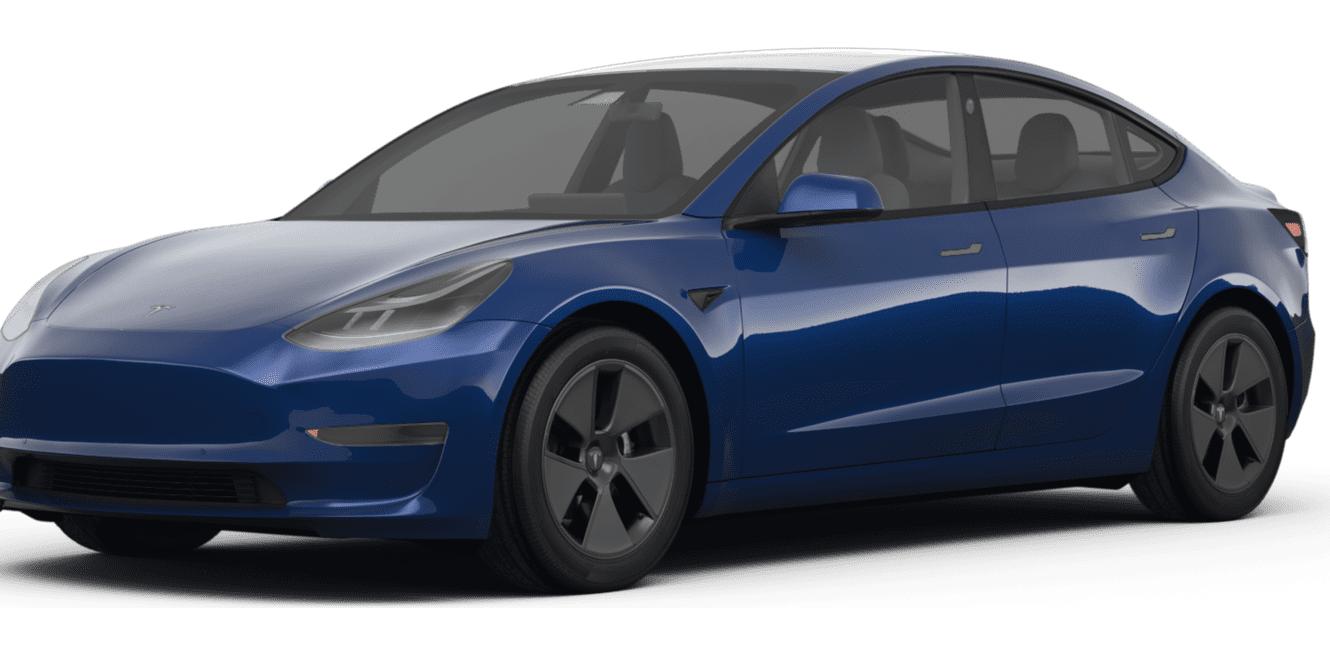 TESLA MODEL 3 2022 5YJ3E1EB9NF122007 image